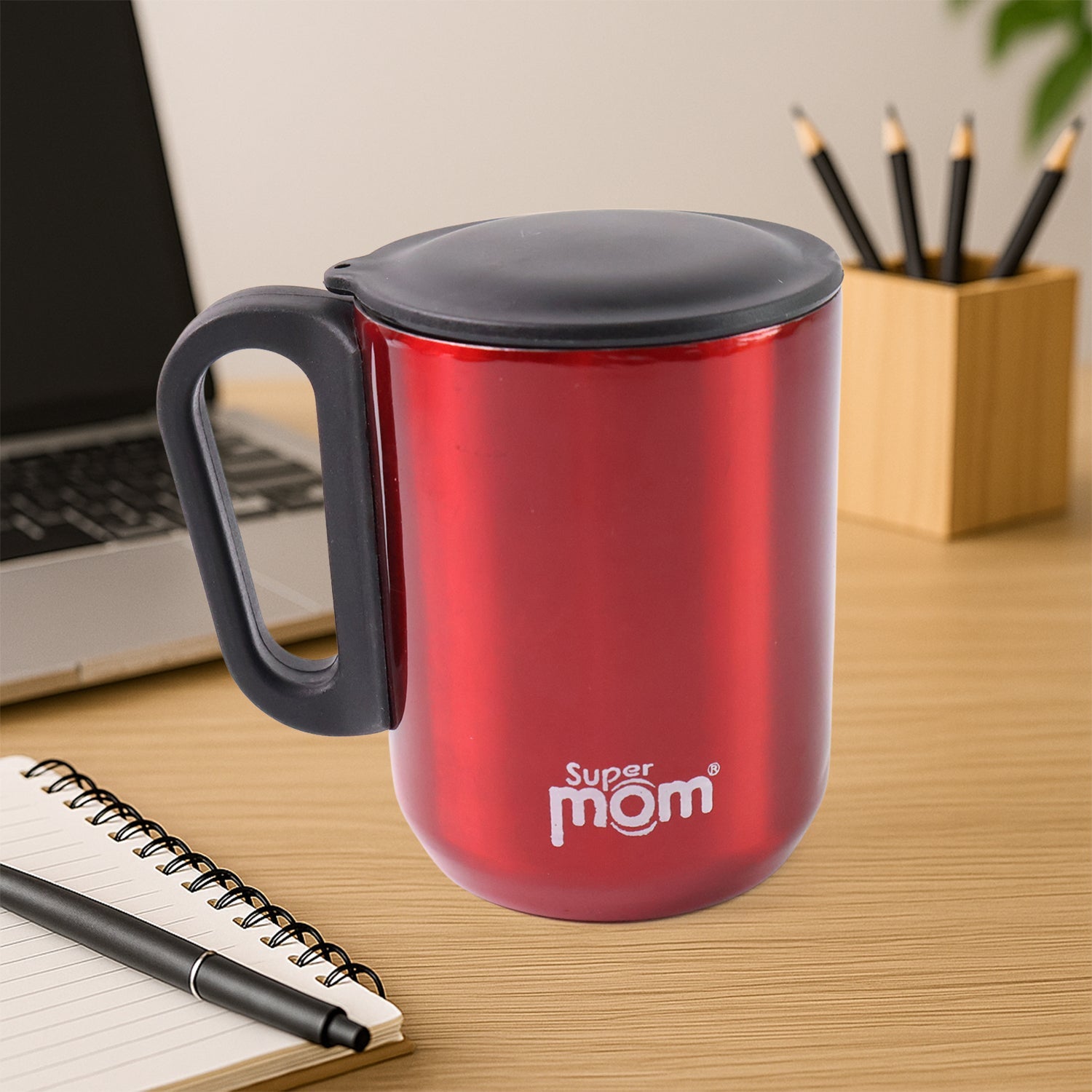 Supermom Stainless Steel Metallic Coffee Mug Approx 300ml (1 Pc) Supermom Stainless Steel Metallic Coffee Mug Approx 300ml (1 Pc)